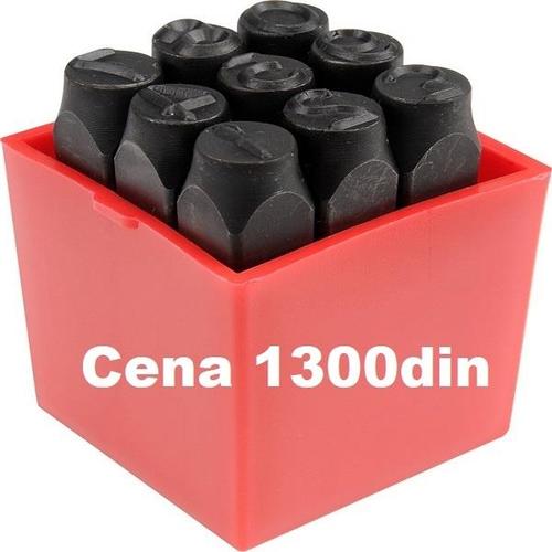 Brojevi za ukucavanje 8 mm