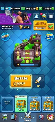 Clash Royale nalog 14l
