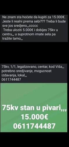Stan u kuci u centru