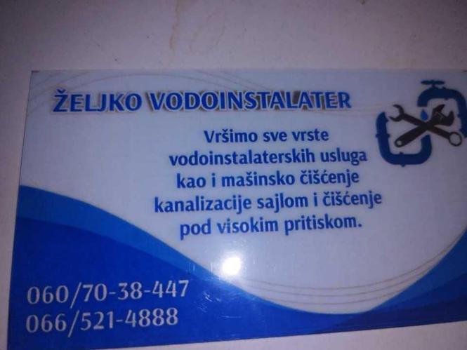 VODOINSTALATER Željko