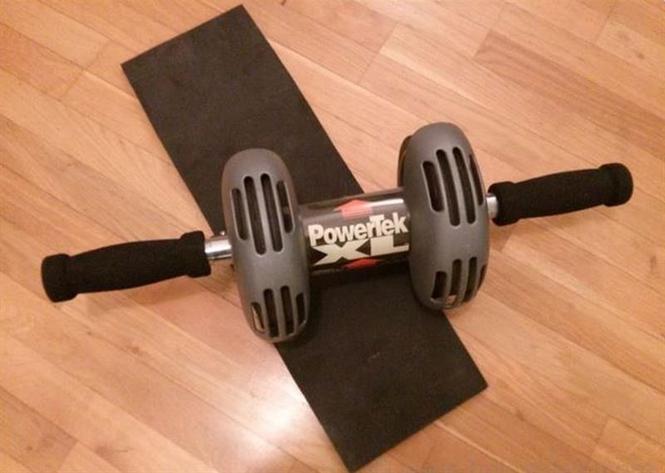 PowerTek-XL Ab-Wheel-Roller Workout