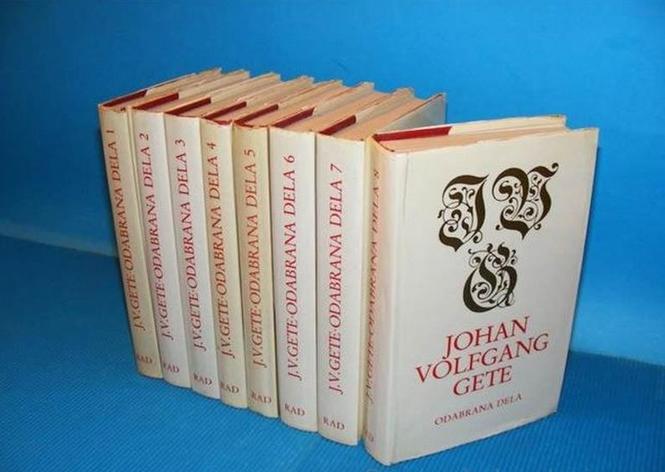 Johan Volfgang Gete - komplet 1-8