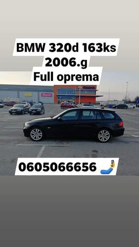 BMW 320d 163ks 2006.g NAVI, PERFEKTAN