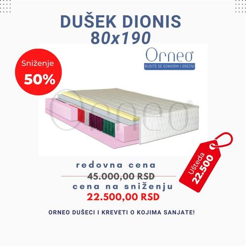 Dušek Dionis 80x190