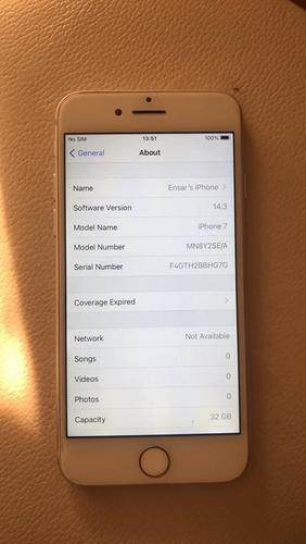 Iphone 7 32gb silver