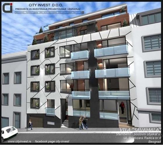 Stambeni objek. 62m2 Vila Savamala, Centar