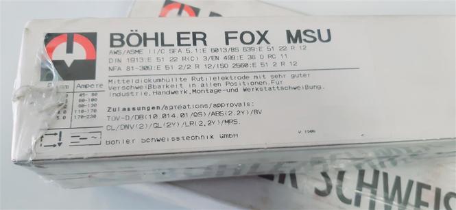 ELEKTRODE Nemačke BOHLER rutilne E6013, 4mm