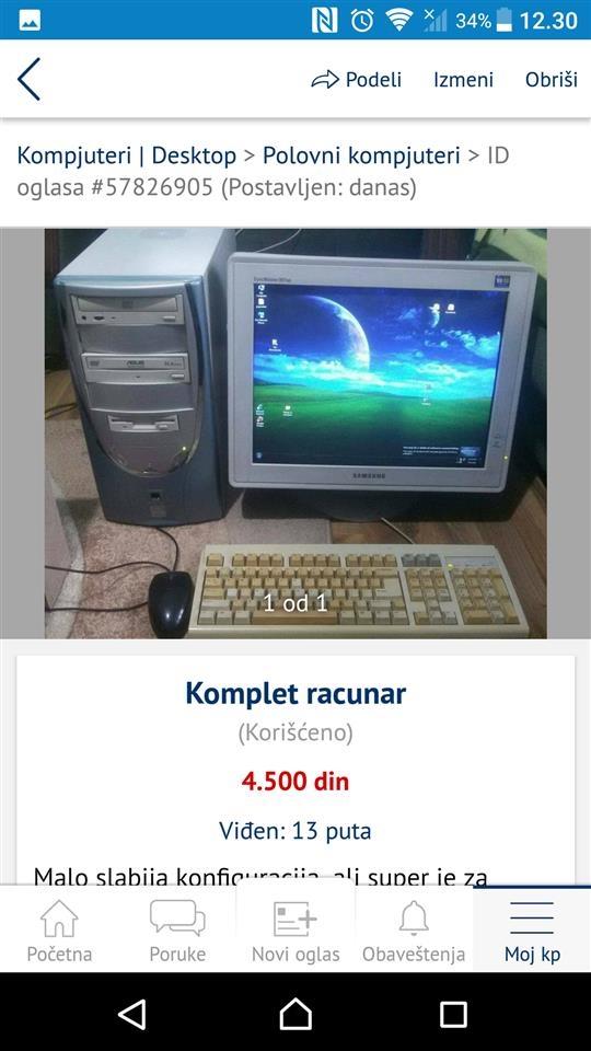 Komplet-racunar