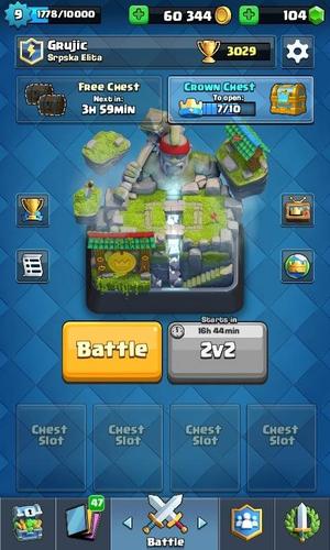 Clash Royale account