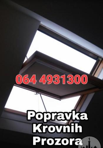POPRAVKA KROVNIH PROZORA