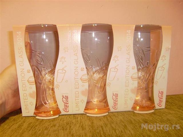  3 Coca Cola čaše 