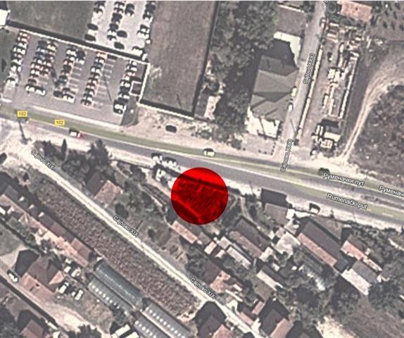 Plac pored puta 200m2