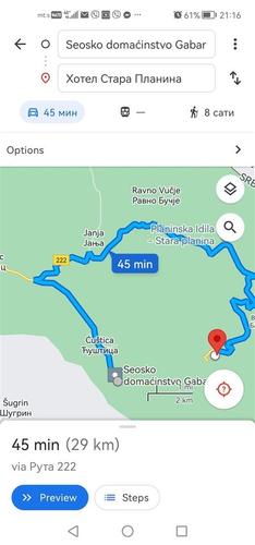 Prodajem parcelu na Staroj planini