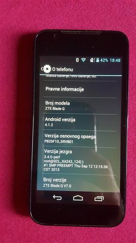 ZTE BLADE G V7.0