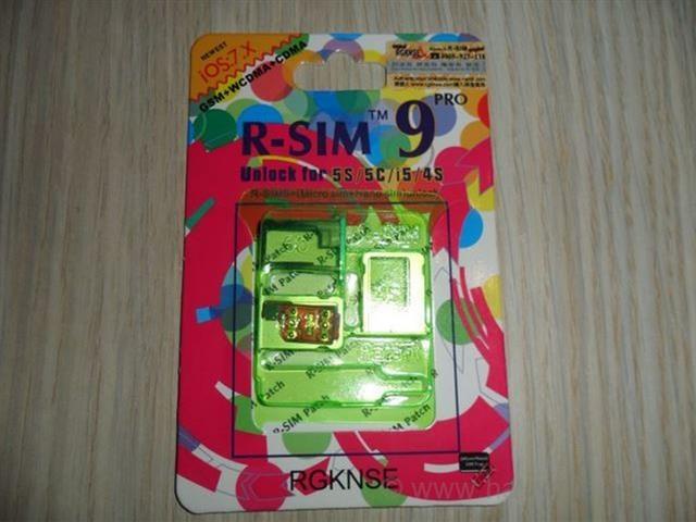 R-sim 9 Iphone unlock