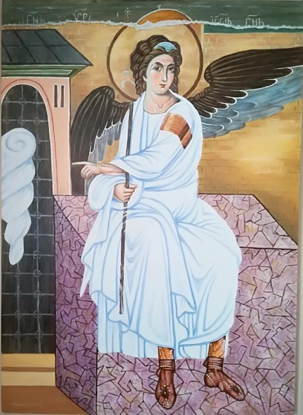 Umjetnička-slika---Bijeli-Anđeo