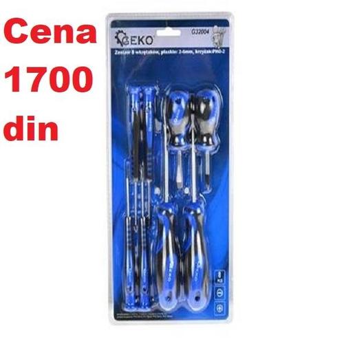 Set srafcigera 8 komada 