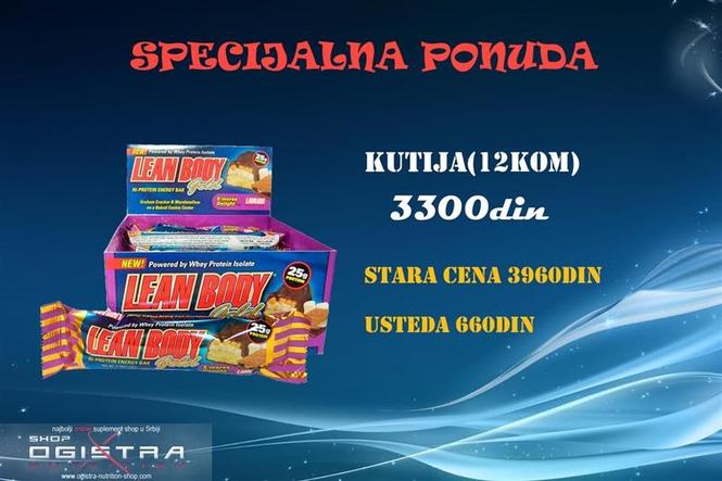 Cokoladice Akcija-Labrada Lean 85 gr