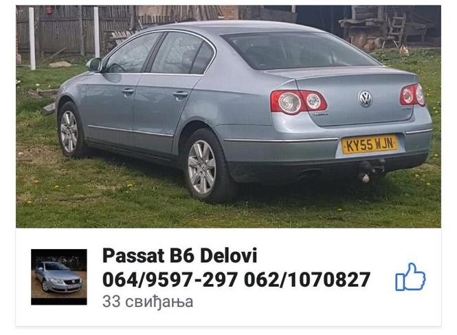 VW Passat b6 delovi