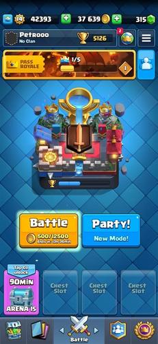Clash Royale acc