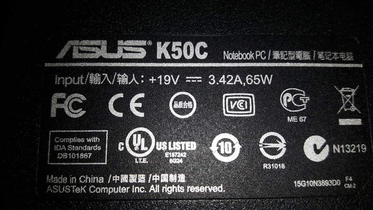 ASUS-k50c