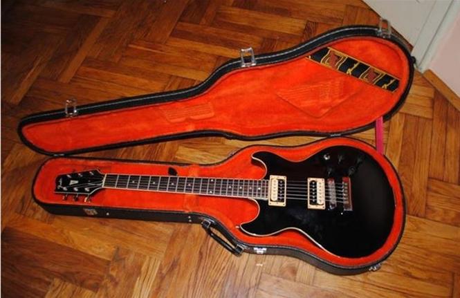 Gitara Fender flame