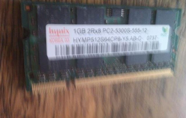 RAM DDR2 1GB za laptop