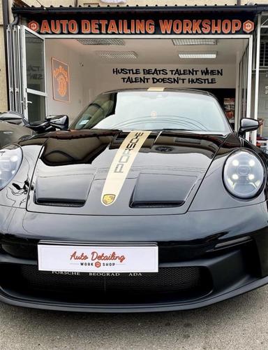 Auto detailing workshop