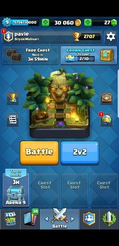 Clash royle acc