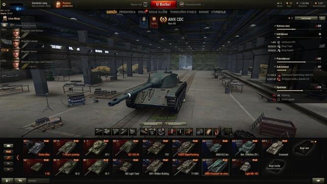 World of Tanks nalog