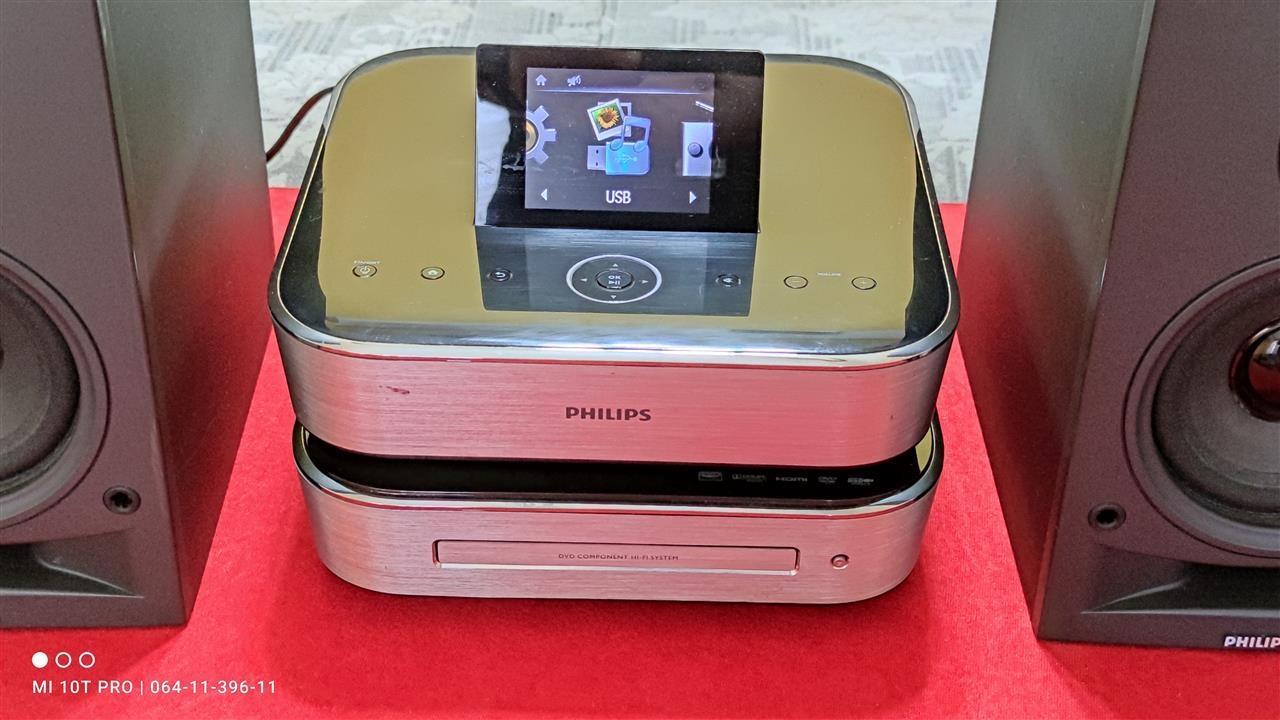 Philips-DVD-component-Hi-Fi-system-HDMI--USB-kompletan