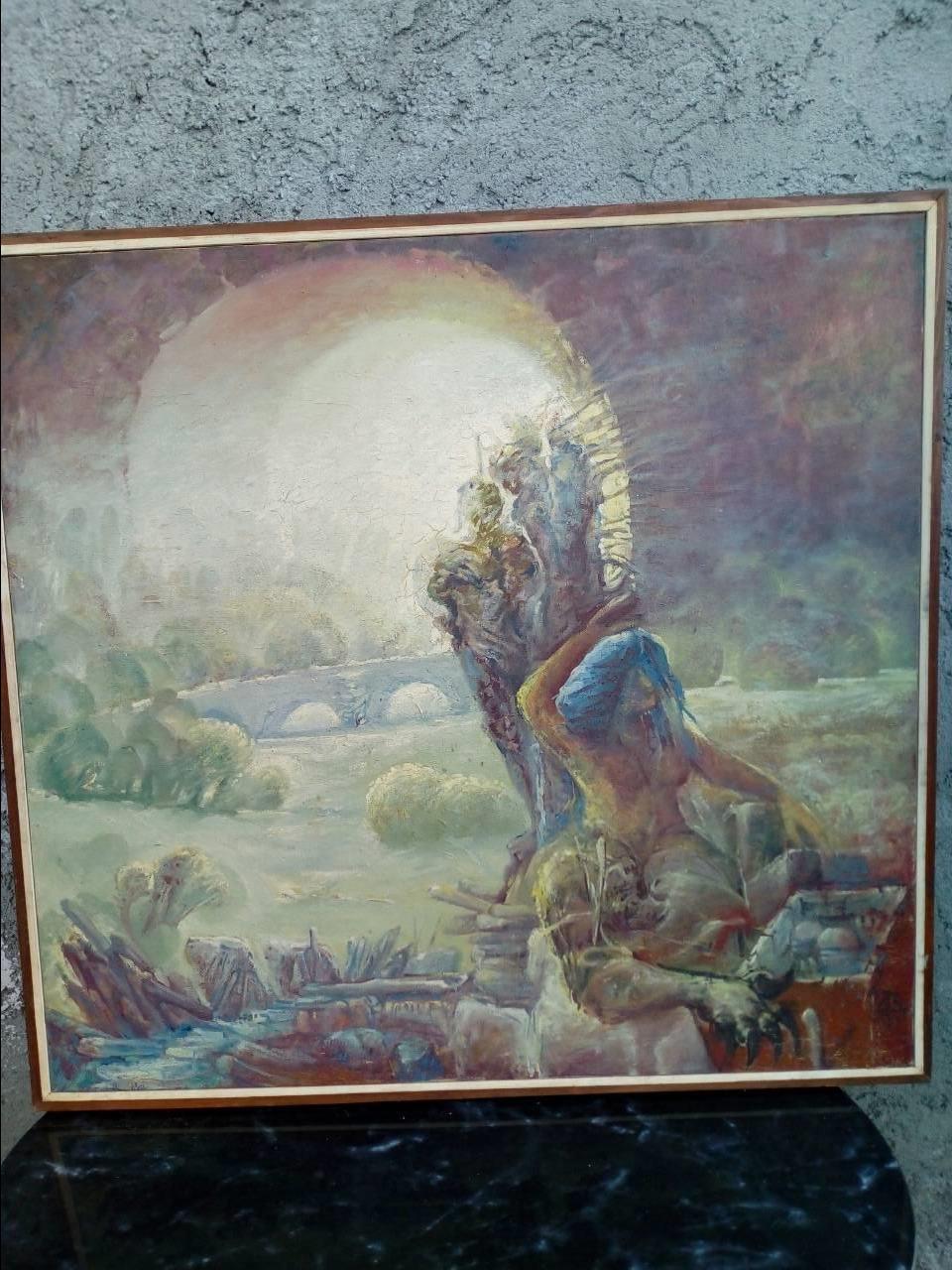 Ulje-na-platnu--U-magli