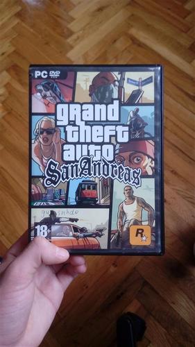 GTA san adreas original disk
