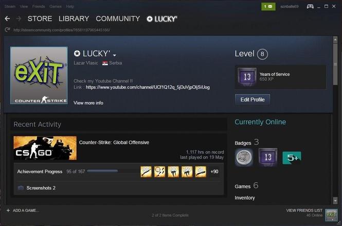 Steam Accounta