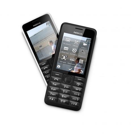 Nokia 301 Dual SIM black