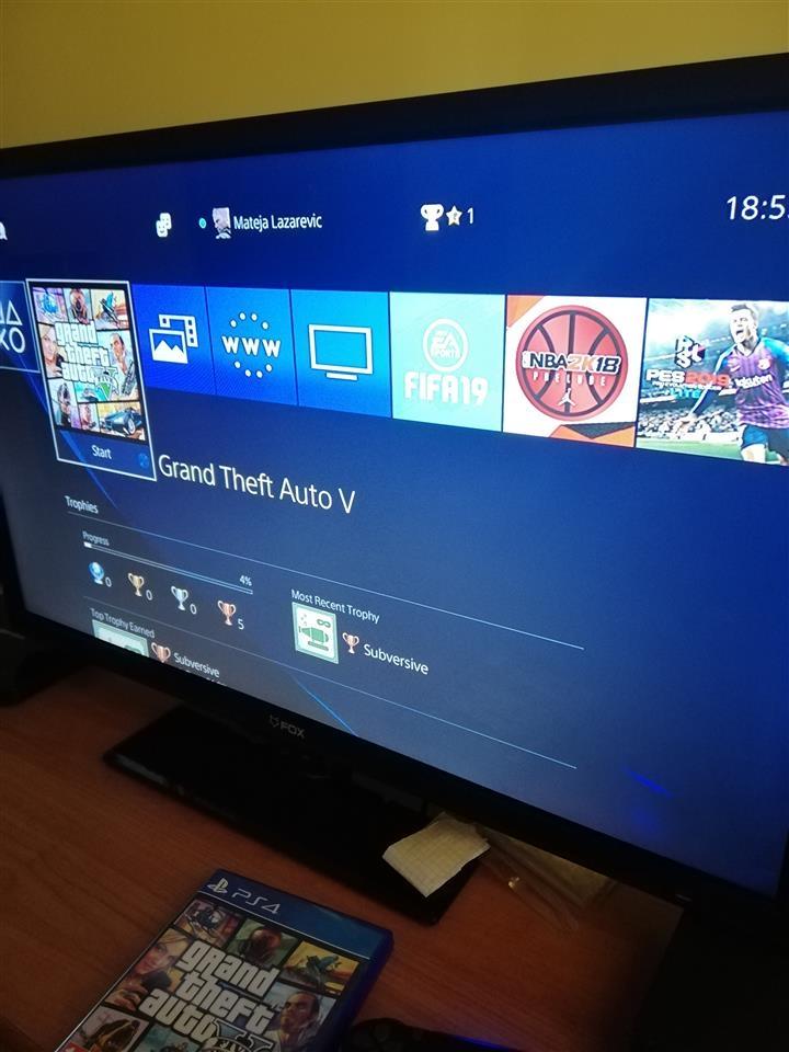 Ps4-Slim-1tb-+-Gta-V