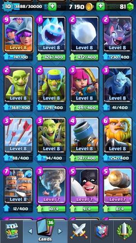 Clash Royal acc