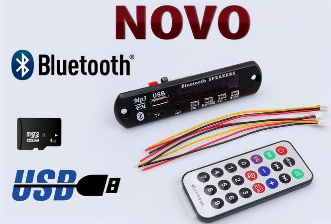 MP3 Player Wireless Bluetooth 12V-MP3 USB Micro SD