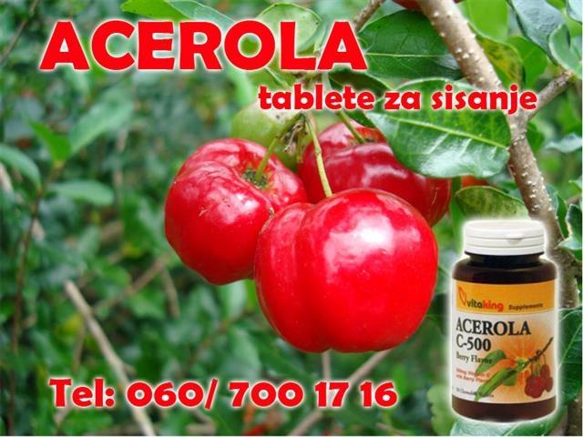 ACEROLA bogat izvor vitamina C