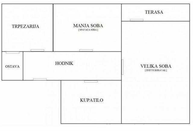 Stan 60m2 u Sombor, Selenca