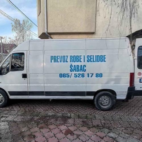 Kombi prevoz robe i selidbe Šabac