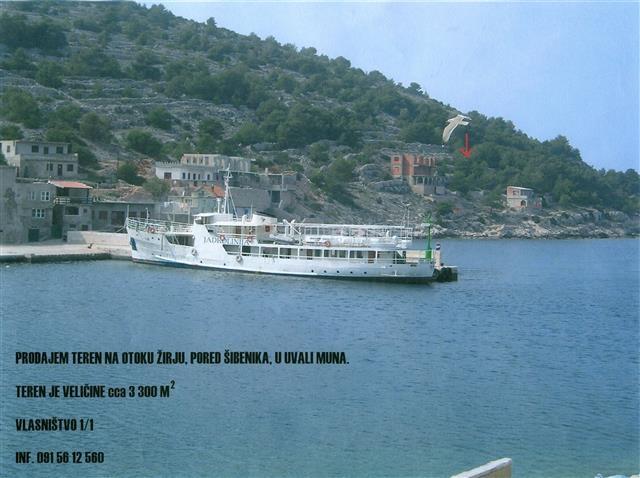 Plac 3500m2 na Uvali Muna