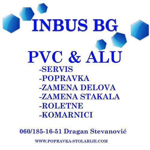 POPRAVKA PROZORA, SERVIS PVC STOLARIJE
