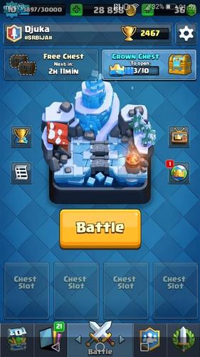 Clash Royal acc 