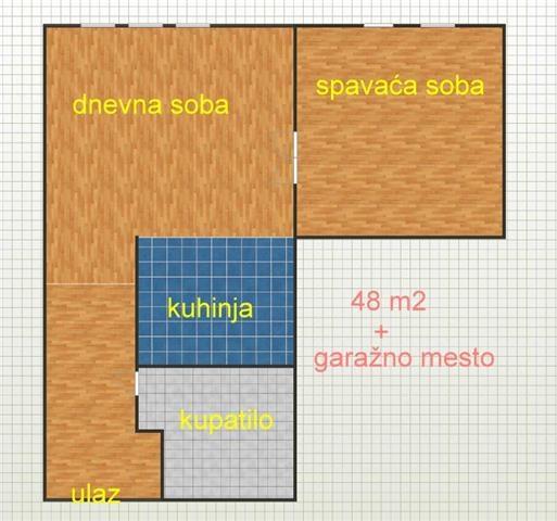 Lux-jednoiposoban-stan-u-BLOK-64-uknjizen