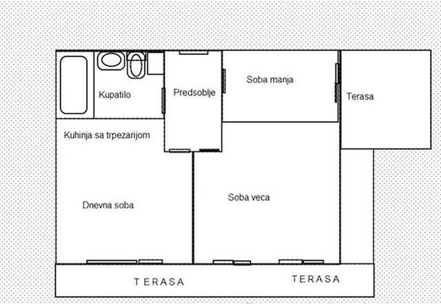 Stan 51m2 u Kraljevo