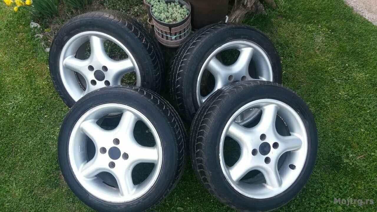 Alu Felne 15 Exip 4x100 4xpneumant Pn 550 Gume Uzice