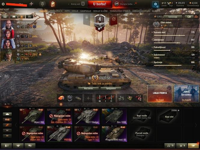 WOT nalog (account) na prodaju