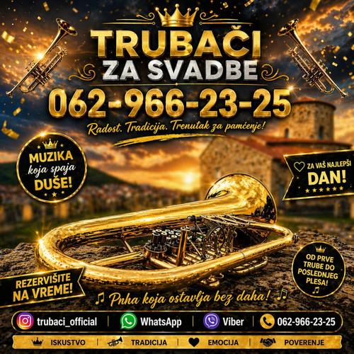Trubaci 062-966-23-25