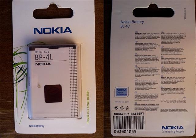 Nokia originalne baterije